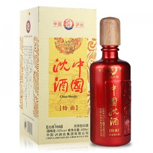 52度中国沈酒特曲